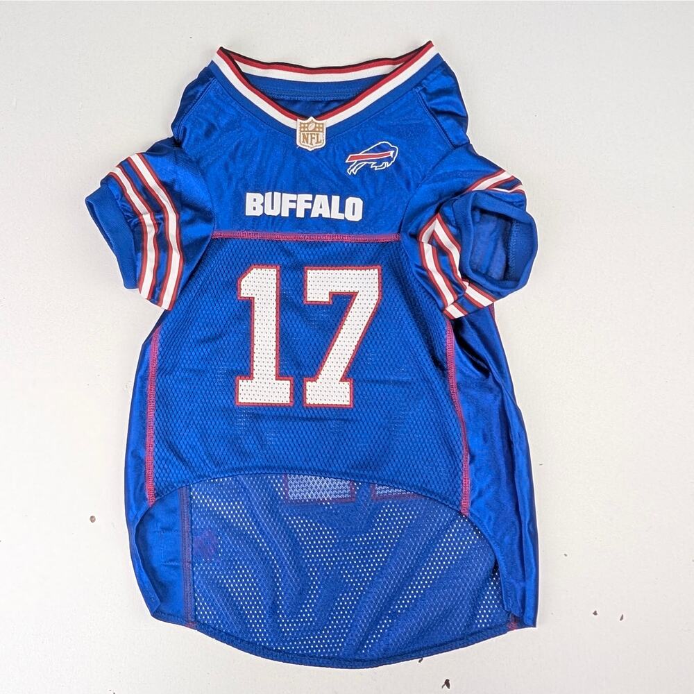 NFL Buffalo Bills Josh Allen "17" Dog XL Jersey